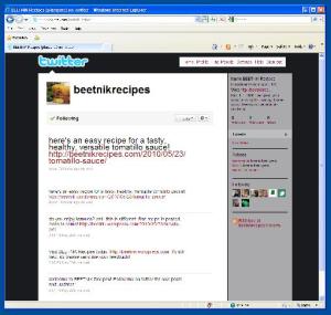 BEETNIK Recipes on twitter