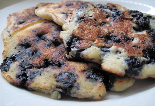 blueberry pancakes