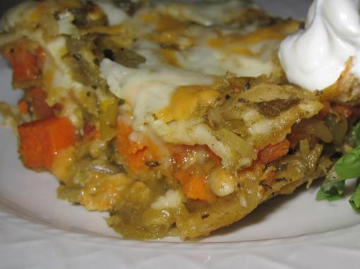 sweet potato enchiladas